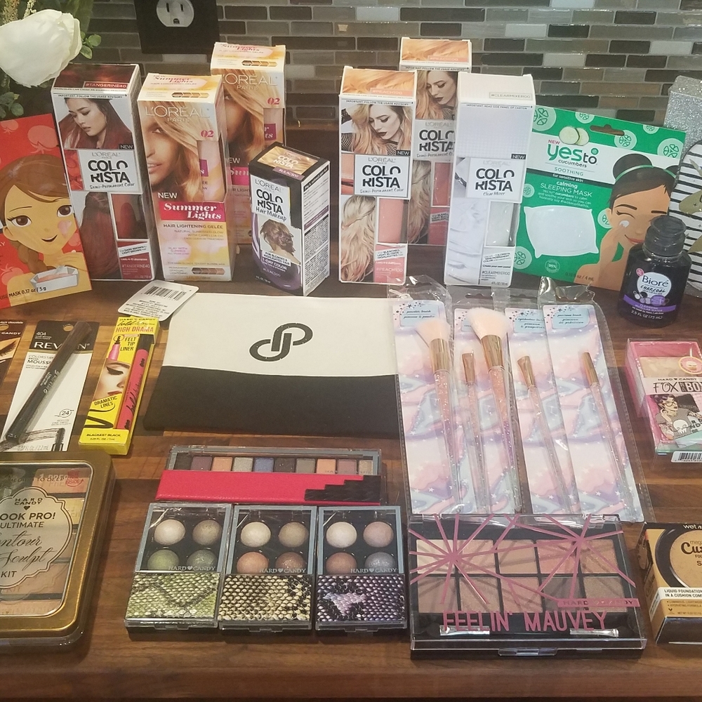 UPDATED 💅 35PCS L'oreal, Hard Candy Revlon Bundle